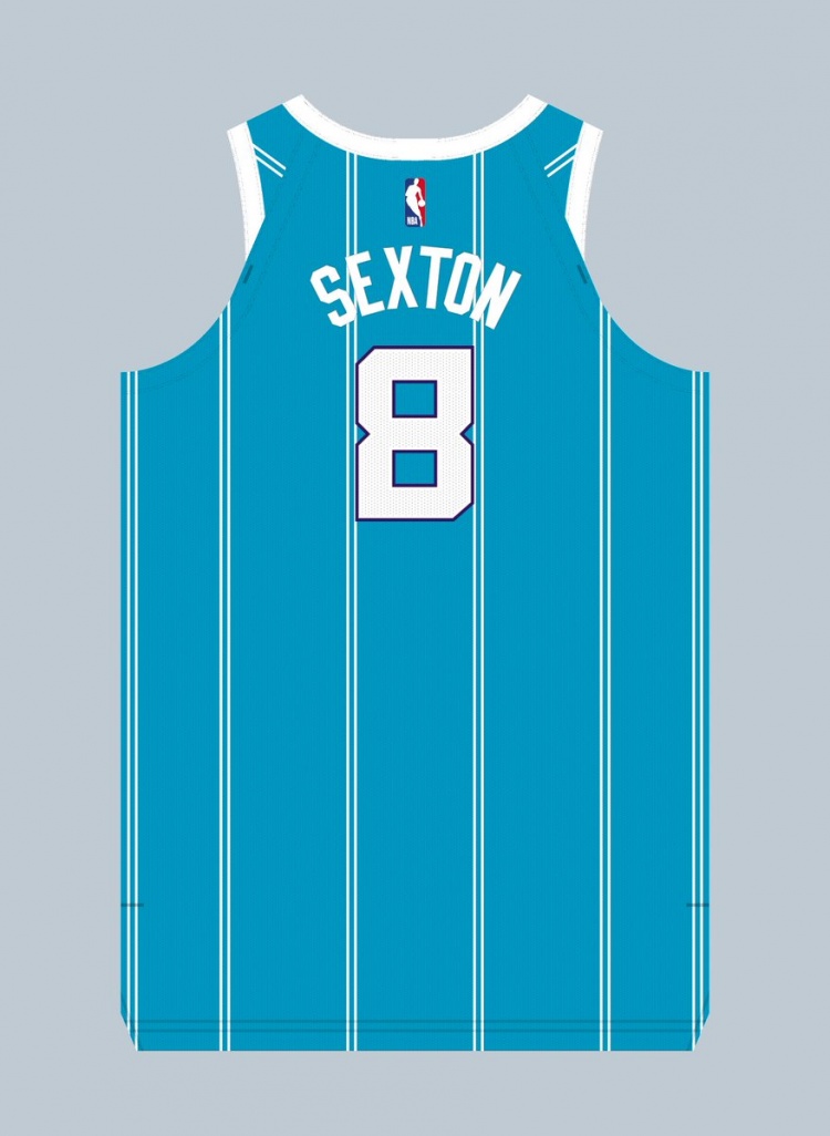 球衣记者：塞克斯顿在黄蜂穿8号&amp;丁威迪26&amp;康诺顿21&amp;普拉姆利22